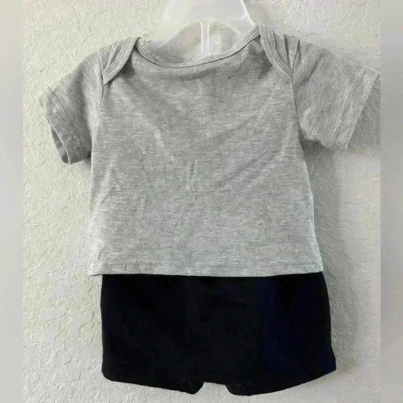 NWT The North Face Baby set “outdoors together” Sz 3 months - rainbow - Picture 8 of 8